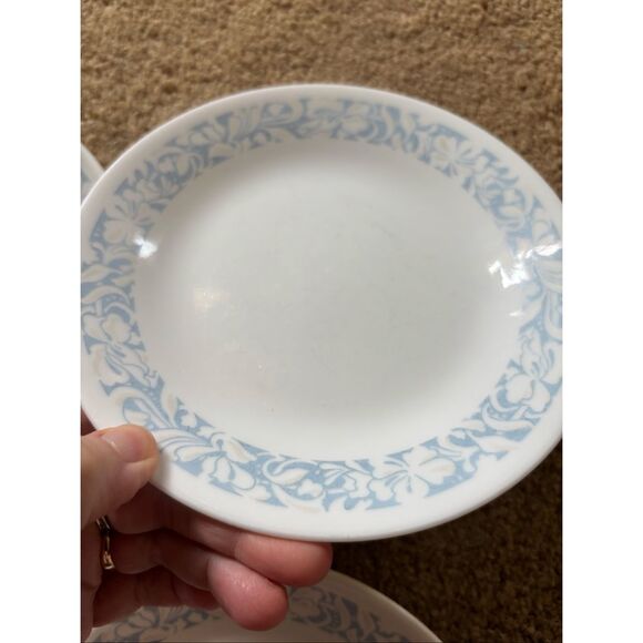 Corelle Sea And Sand 6 3/4” Bread & Butter Plates Set Of 3 - Picture 3 of 5